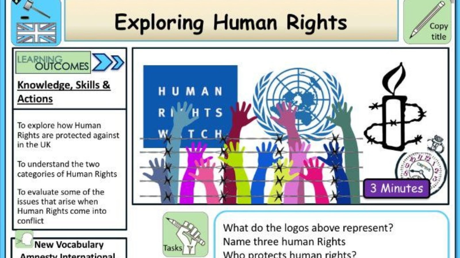 Exploring human rights laws.